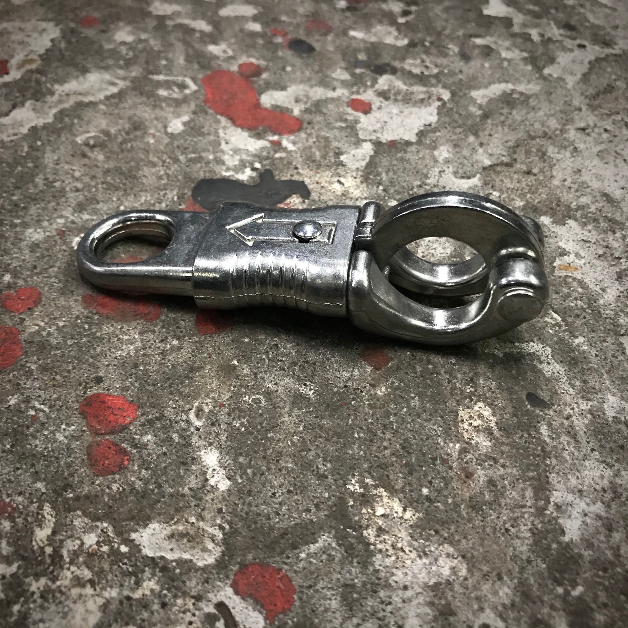 Paniek-sluiting Staal Verzinkt Met Vast Oog - Afbeelding 3