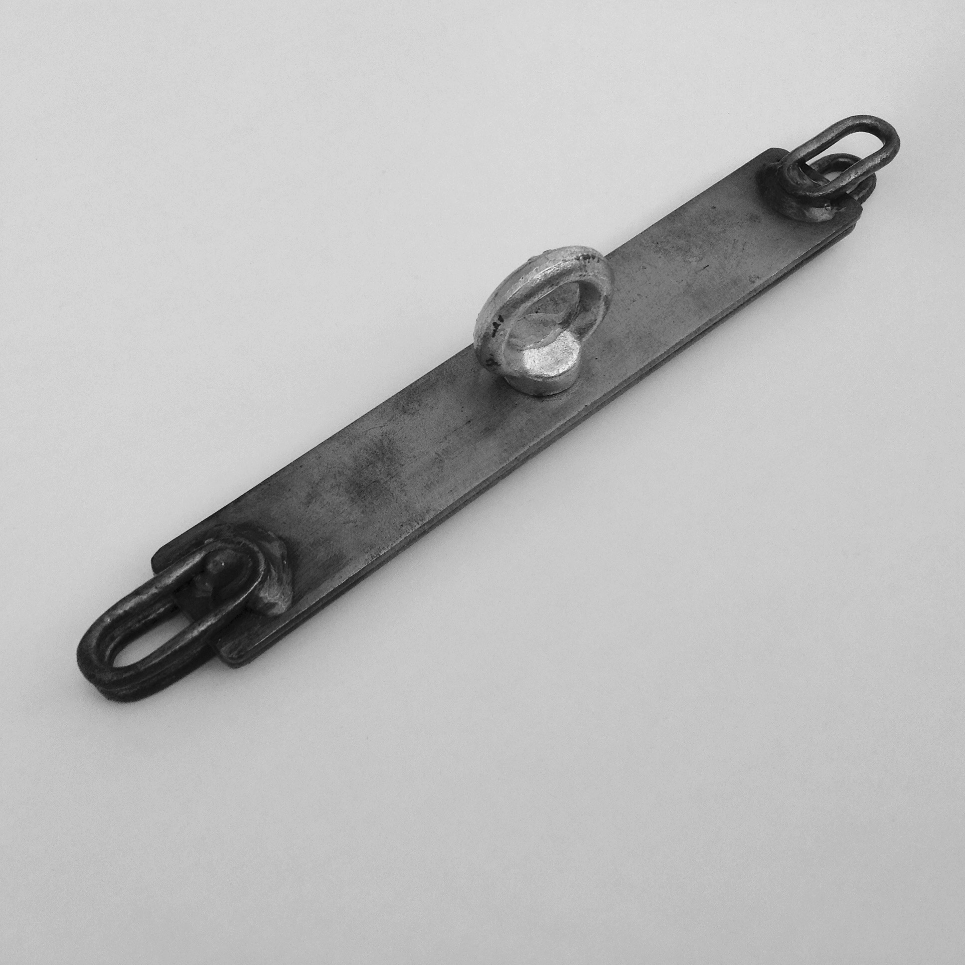 Spreider, Hogtie, kruis, opklapbaar, blank gelakt. - Afbeelding 3