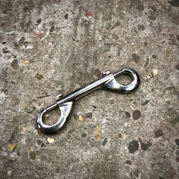 Musketon Hook Double Steel Galvanized