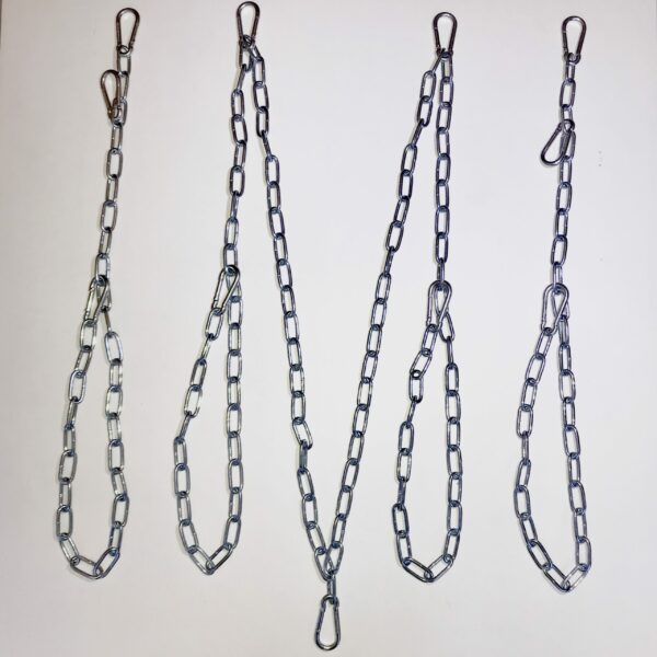Chain SET 5-point sling in frame + 12 carabiners