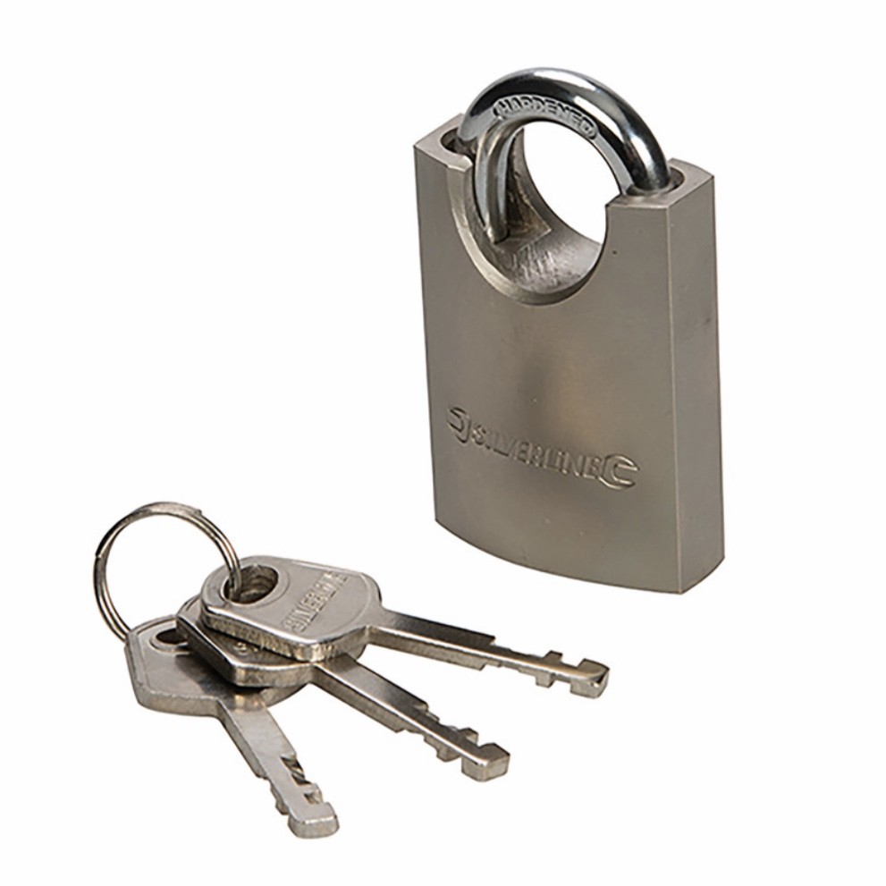 Zware hals ketting 6 mm. rvs + hangslot - Afbeelding 7