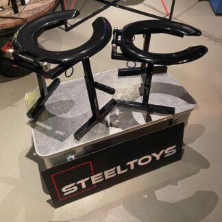 Steel Rimchair by STEELTOYS with handles and adjustable parts