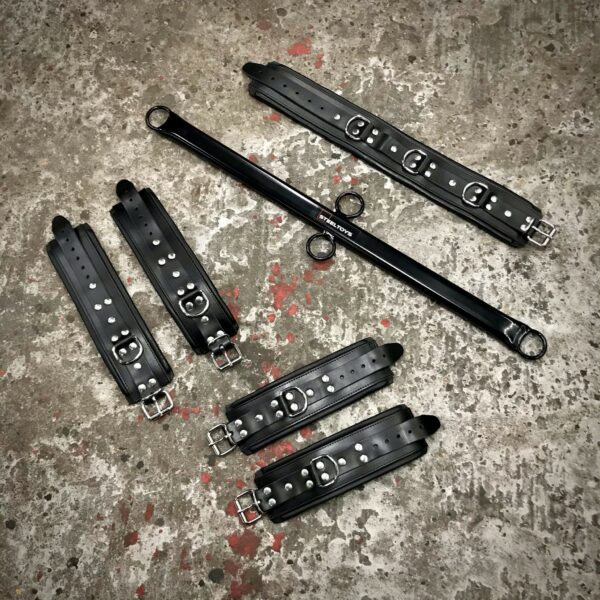 Complete-set-wrist-ankle-neck-cuff-spreader-75-cm