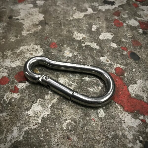 Stainless steel carabiner SteelS INOX