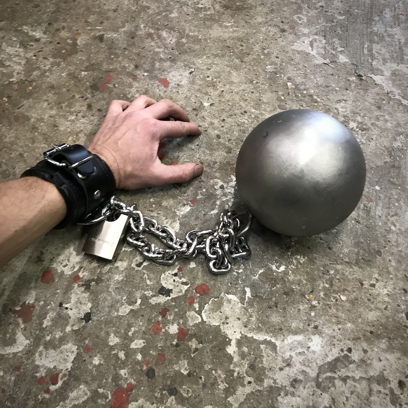 Stalen Gevangene Kogel - Bal - Afbeelding 4