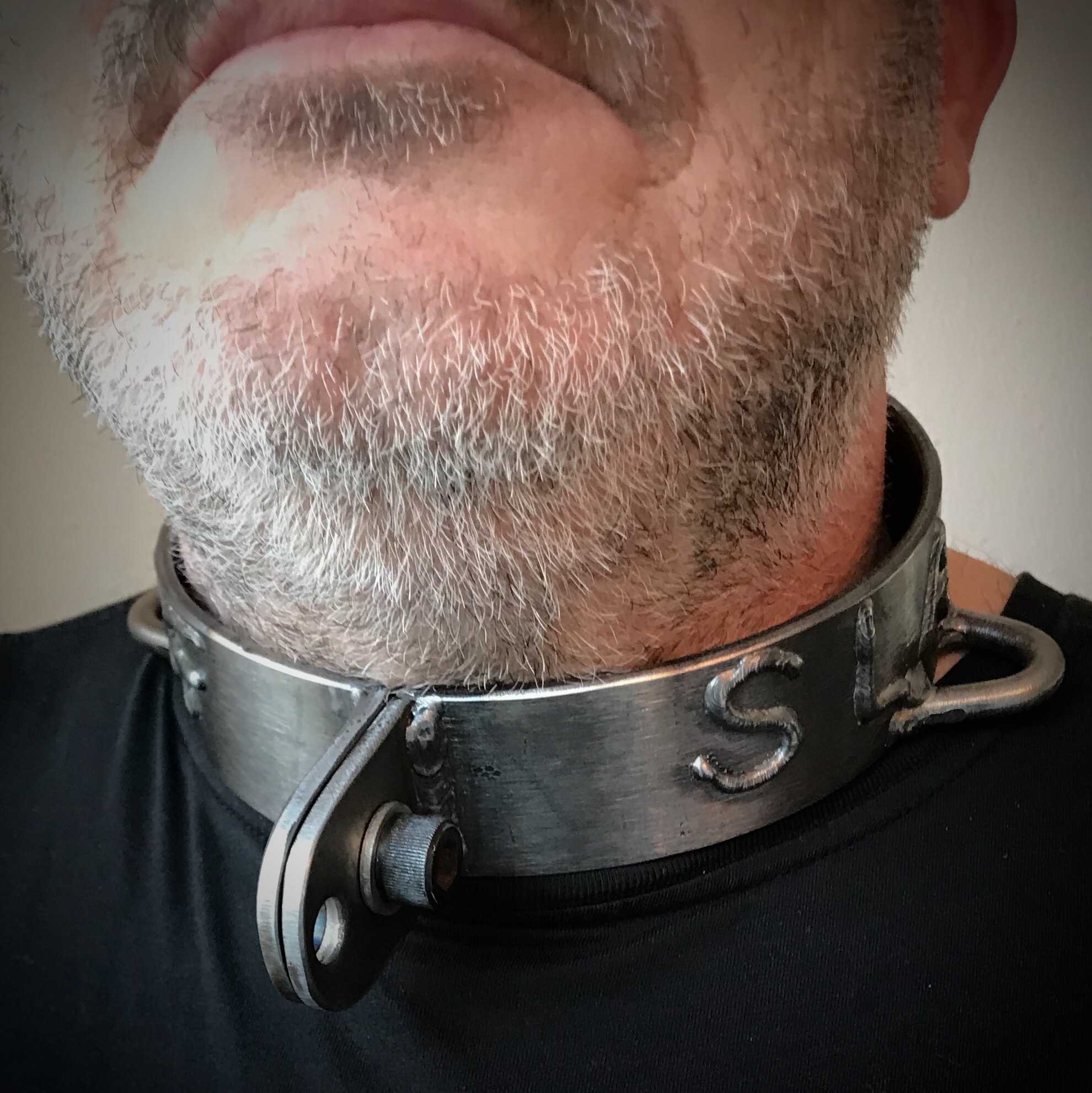 Steel Collar With Fixed Heavy Chain - Image 10