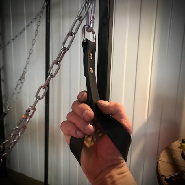 Wrist Sling Loops Leather base with 1 D-ring - Image 4