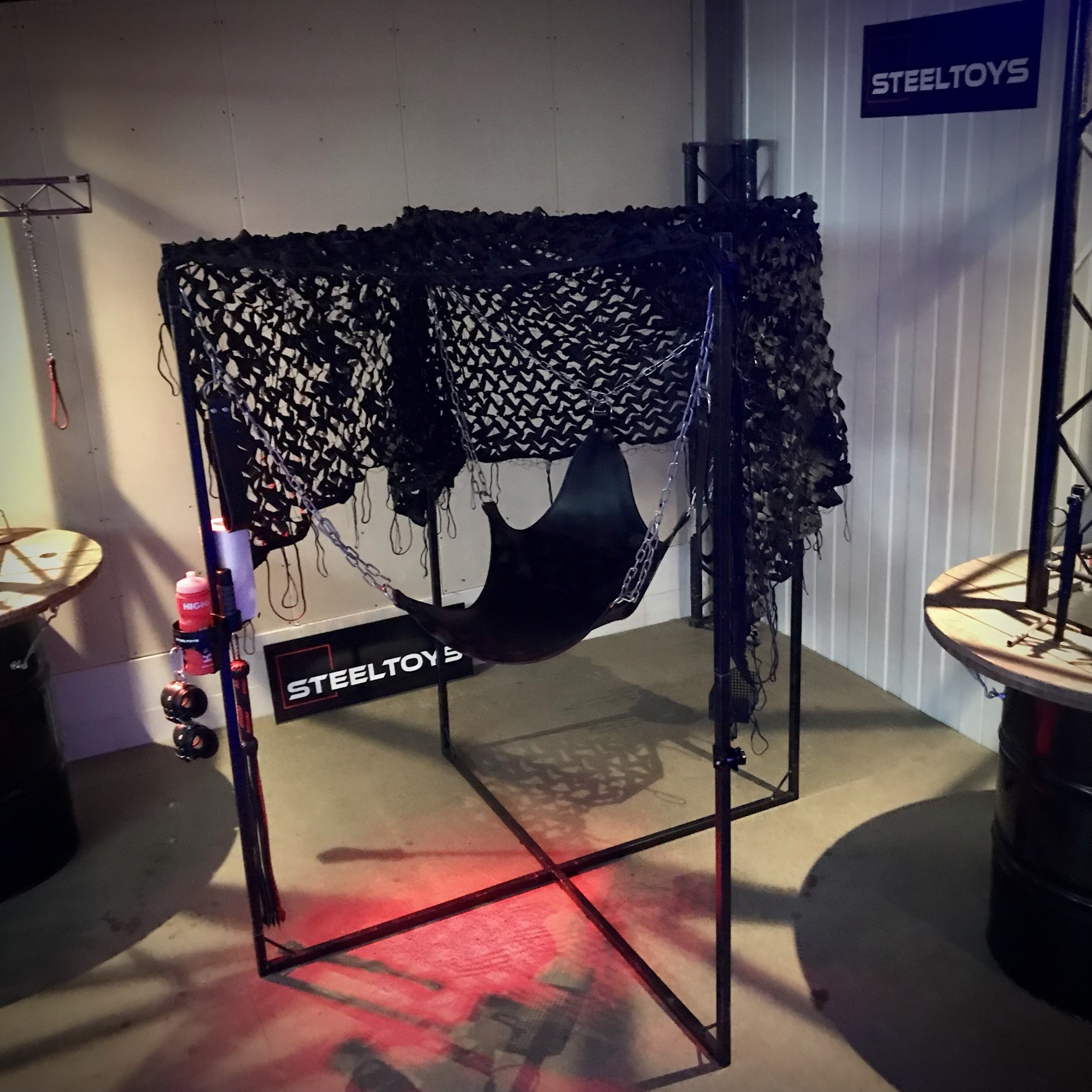 Camouflage net 3x2 mtr. Black - Image 3