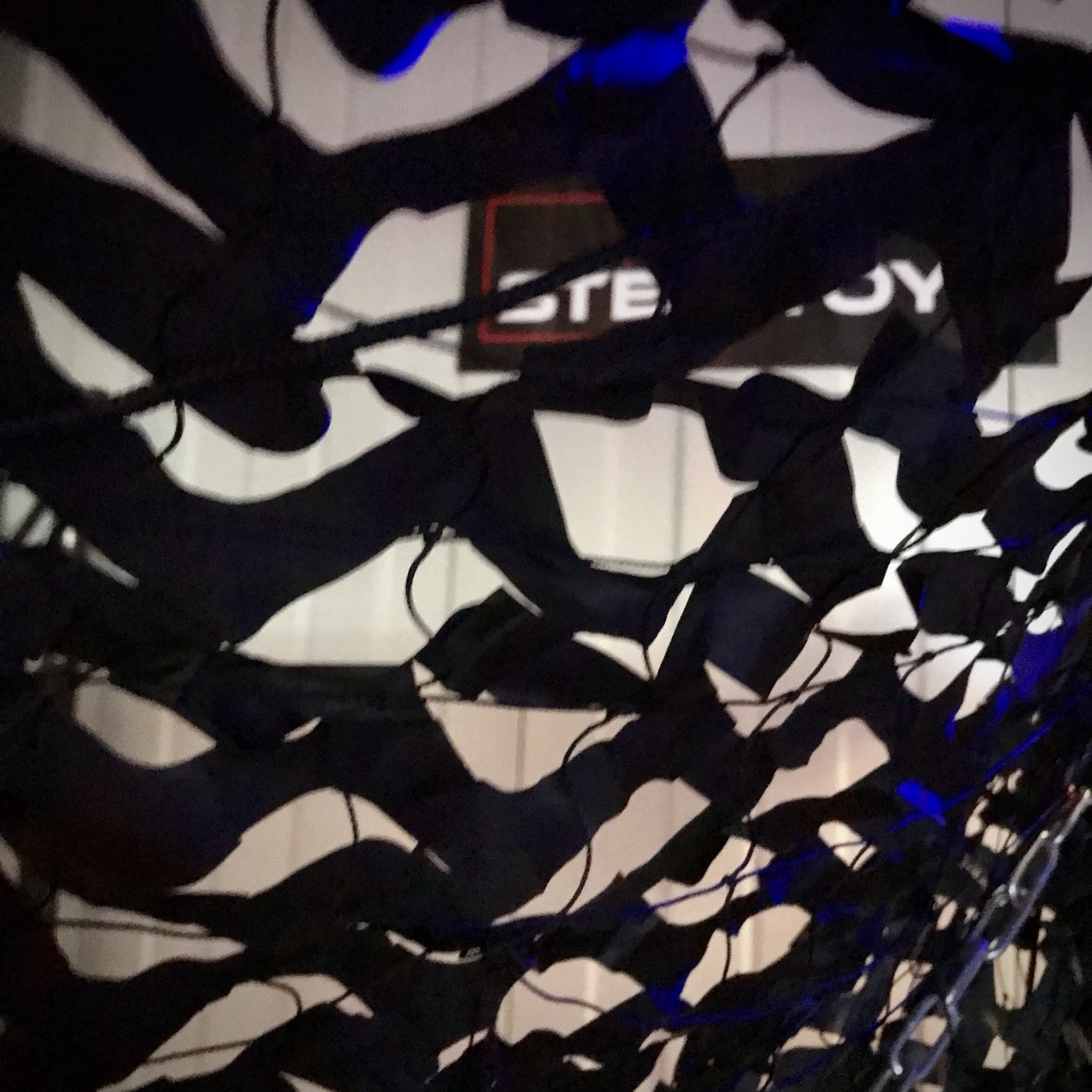 Camouflage net 3x2 mtr. Black - Image 4