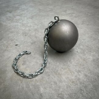 Steel Ball - Trapped Ball With Attached Heavy Chain
