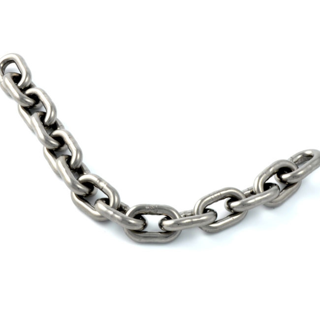 Neck Chain 6 mm. Stainless Steel With Special Nearly Invisible Hand-Cut Closure - Image 5