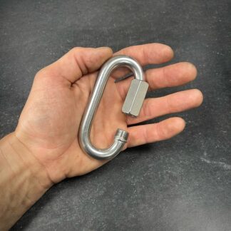 Steeltoys ketting schroefsluiting rvs 5-16