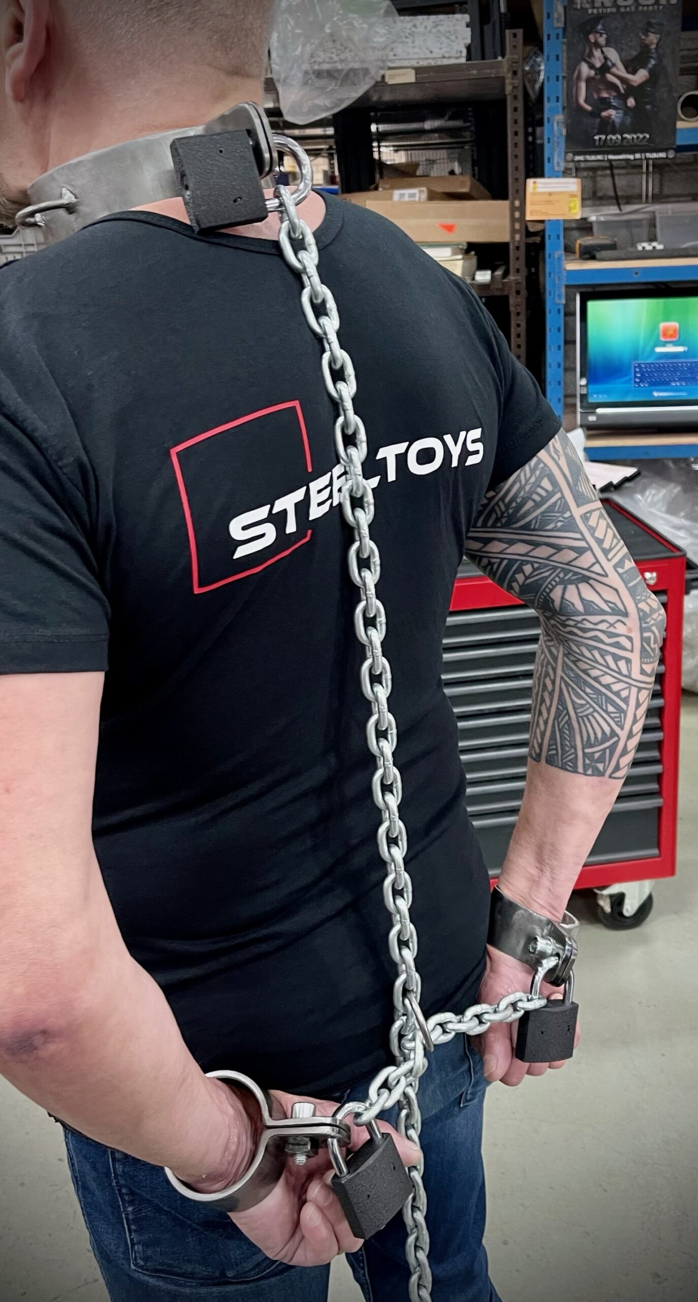 Steeltoys Steel cuffs set of 5