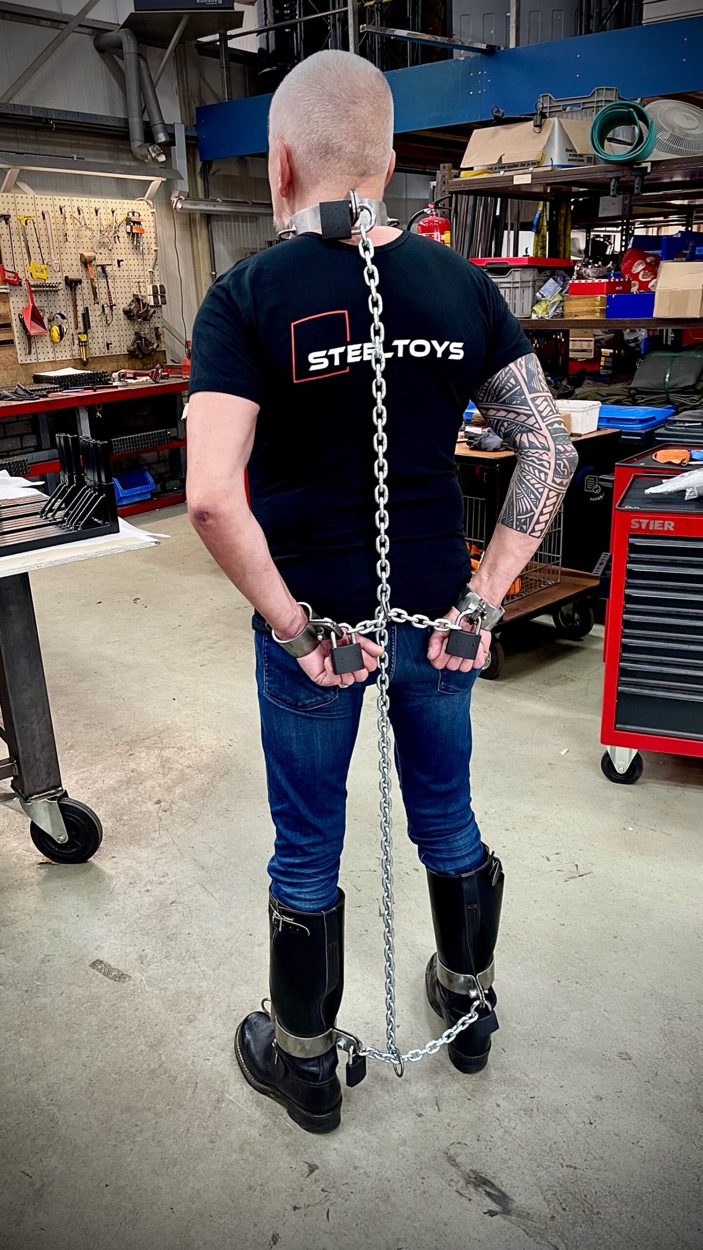 Steeltoys Steel cuffs set of 5