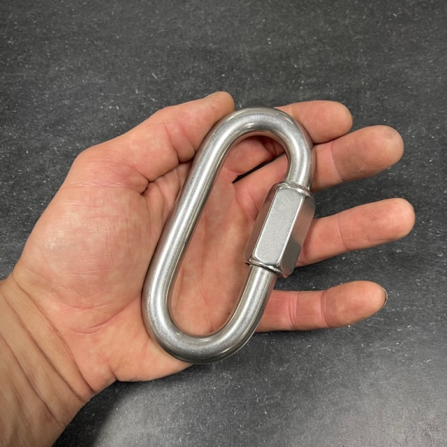 Steeltoys screw clasp 16 mm.