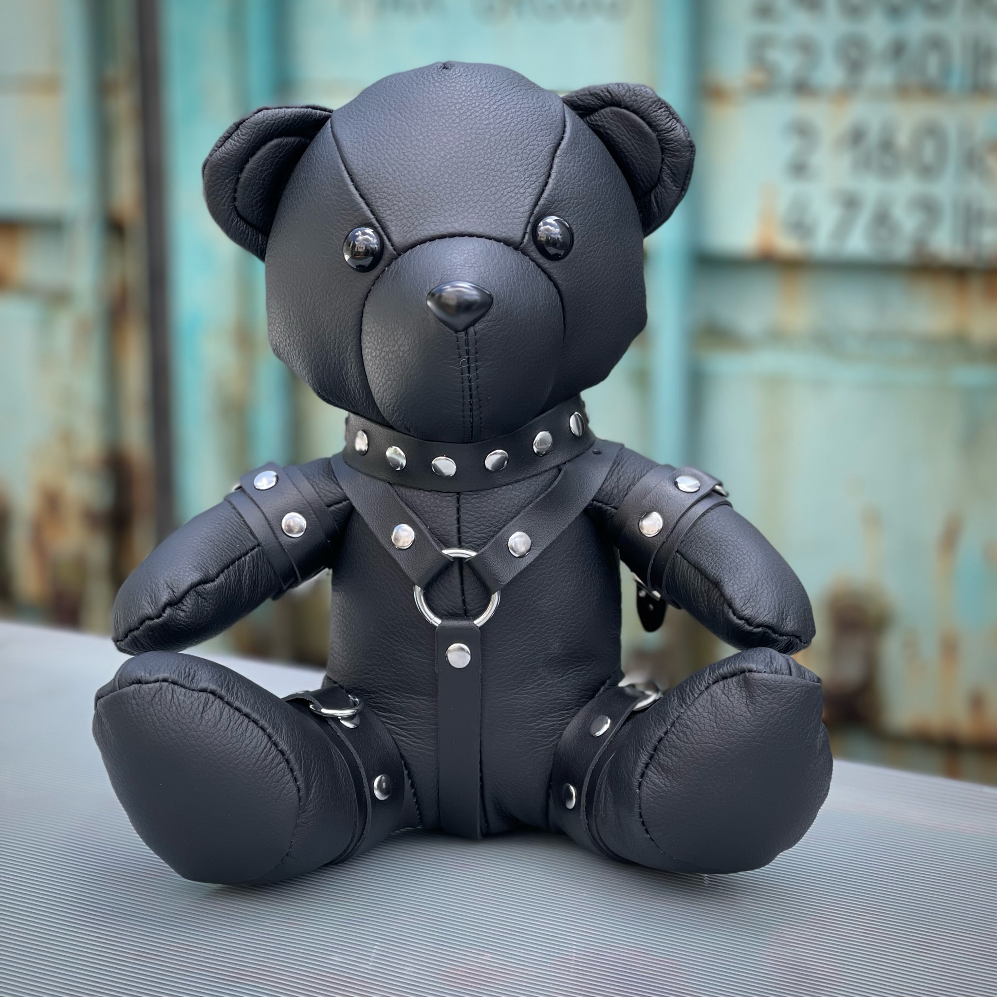 Steeltoys Leather Bear