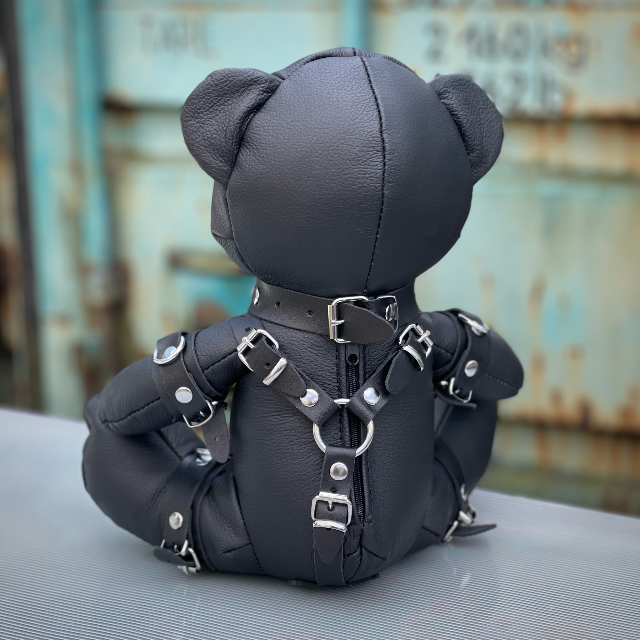 Steeltoys Leather Bear