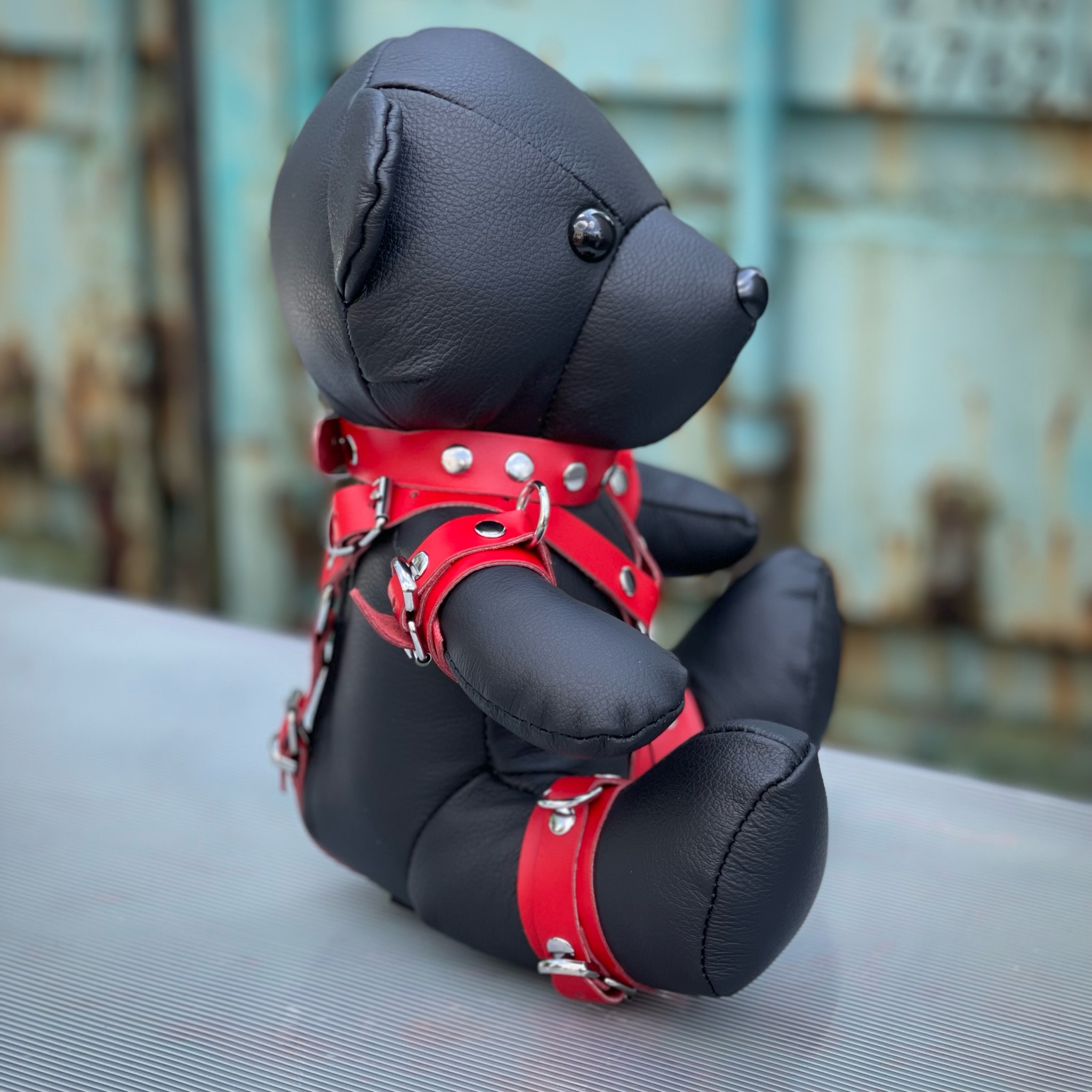 Steeltoys Leather Bear