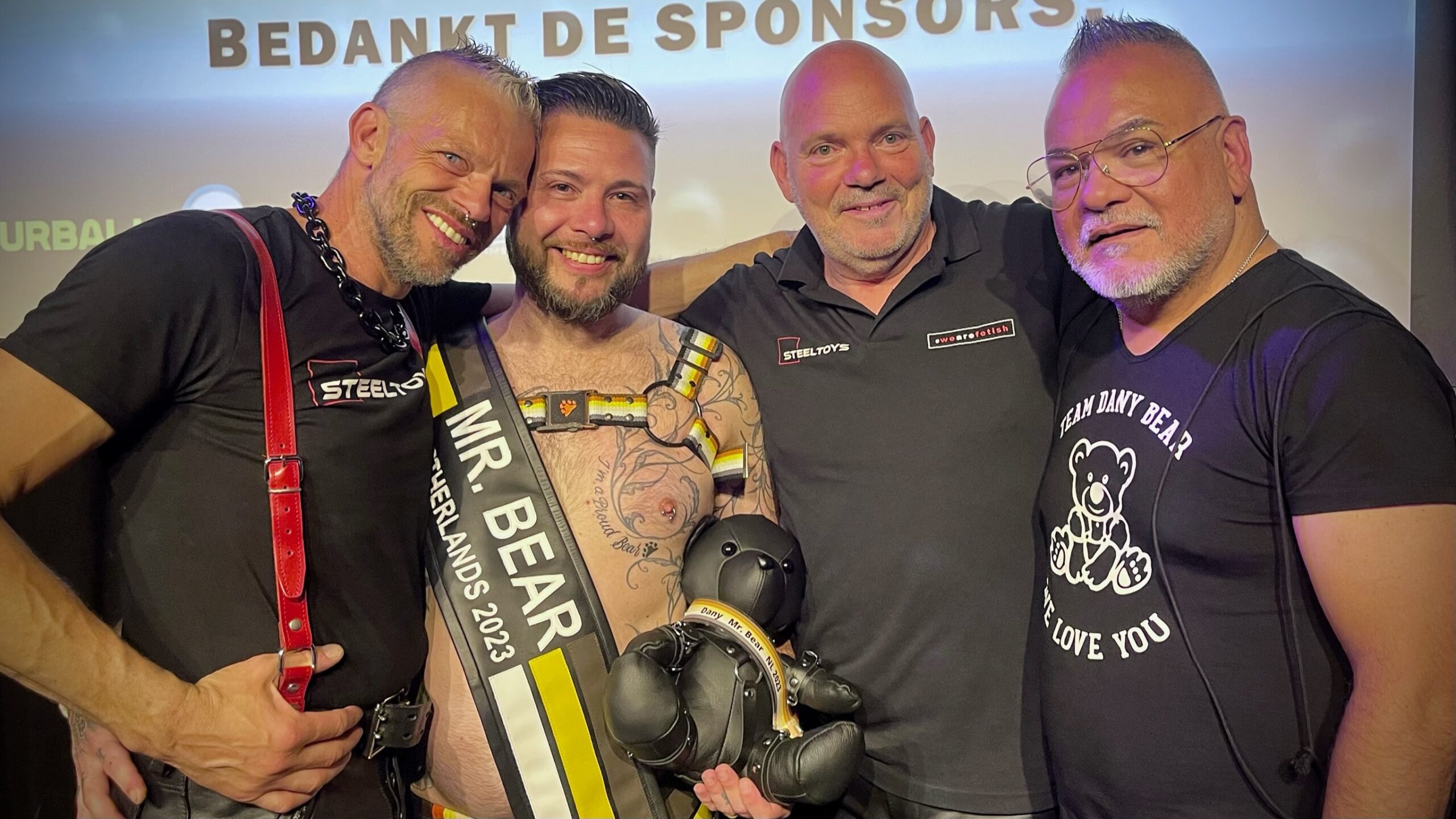 Steeltoys Leather Bear