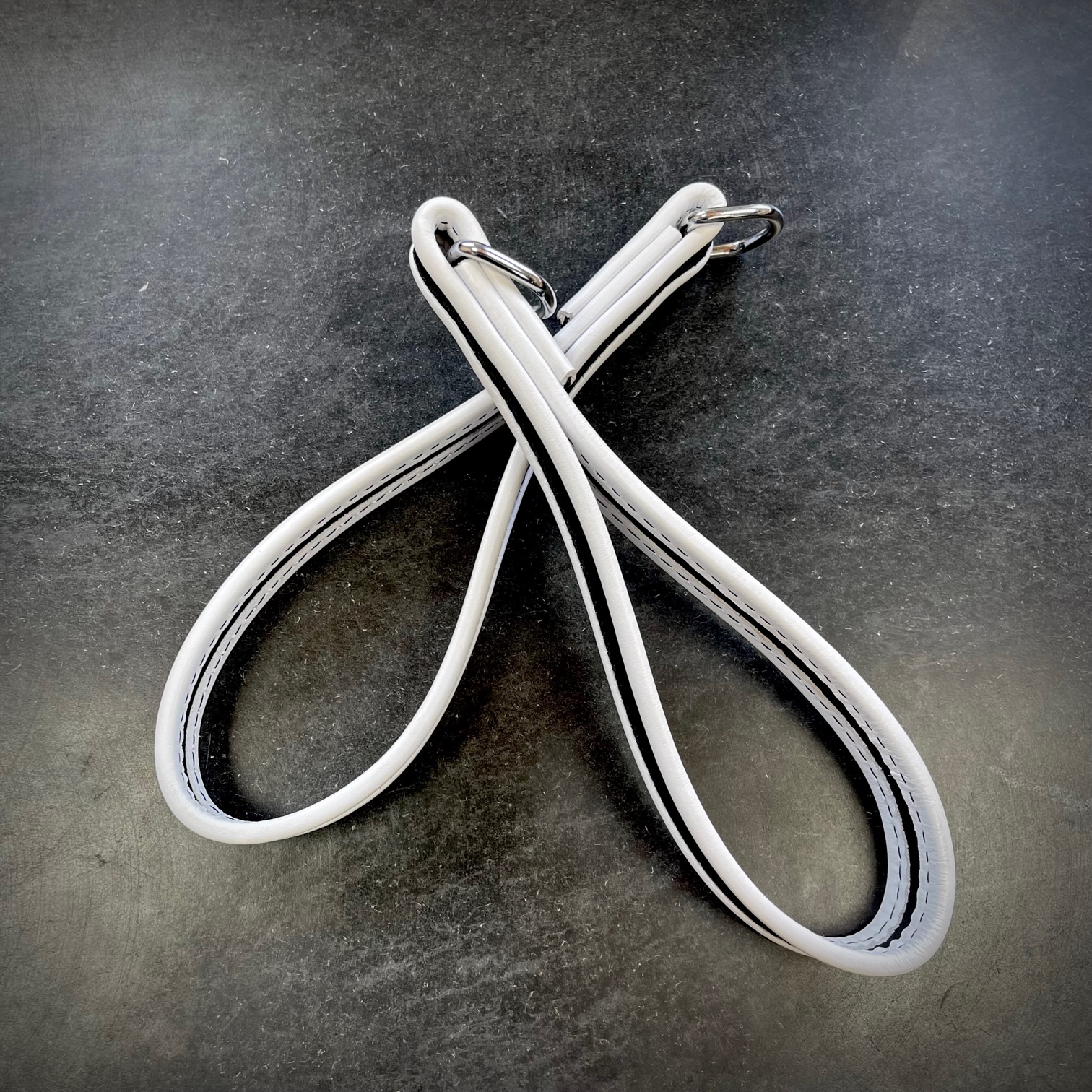 Steeltoys wrist loops black white