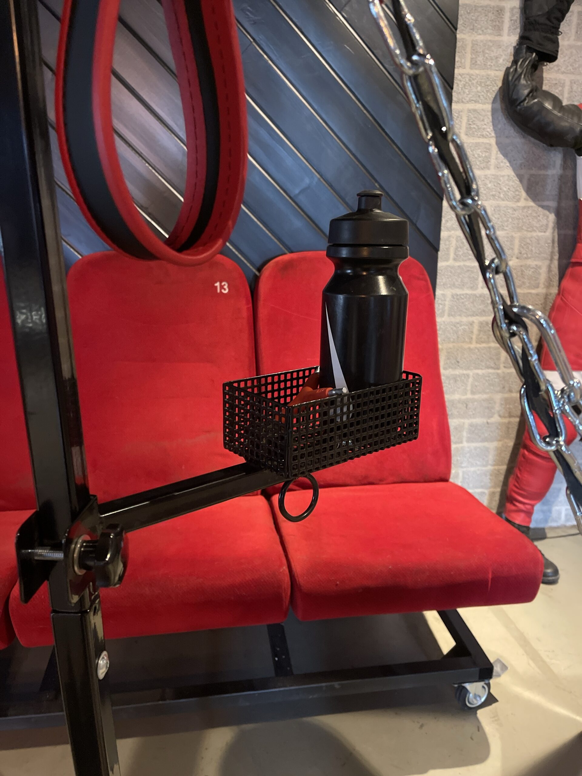 Steeltoys opbergbakje voor aan je frame