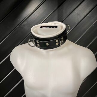 Steeltoys-Collar-Leather-8-Black-White