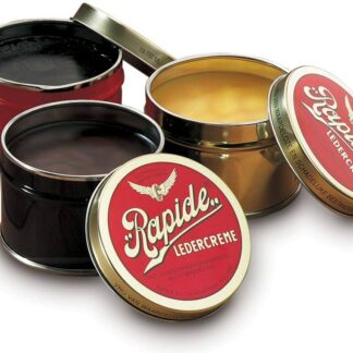 Steeltoys Rapide Leather Cream Black Blank