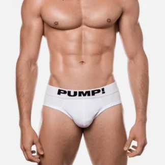 PUMP! White Classic Brief